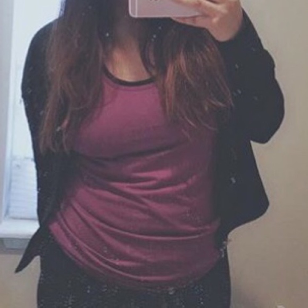 Purple Nike tank